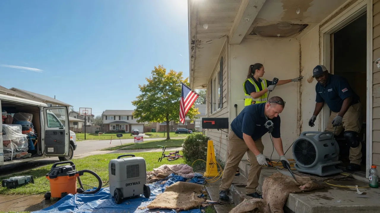 Water Damage Restoration in Marquette, WI near me